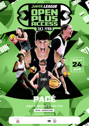 Open Plus 3x3 Access Juniorleague - Masculin